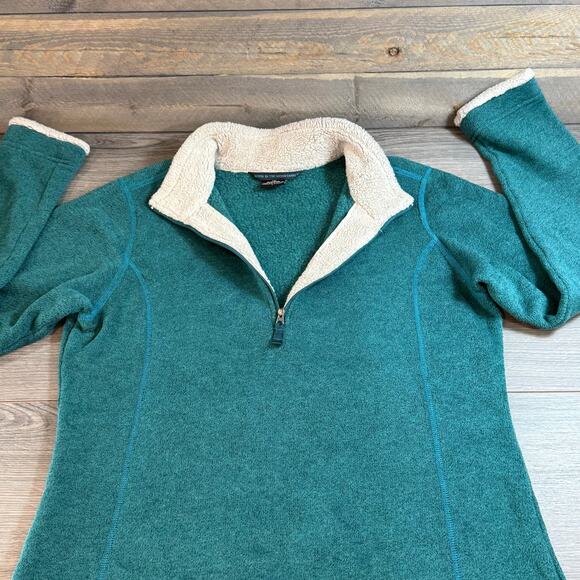 Kuhl Alaska Sweater Size L 1/4 Zip Knit Pullover Sherpa Outdoor Trail Gorpcore - Picture 9 of 16